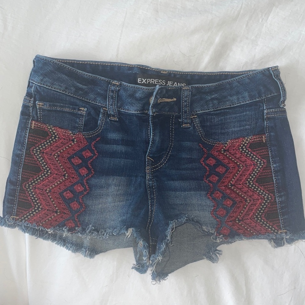 Express Denim Shorts